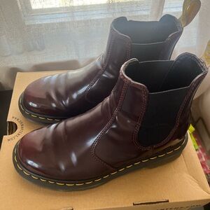 Dr. Martens Chelsea Boot in Cherry Red